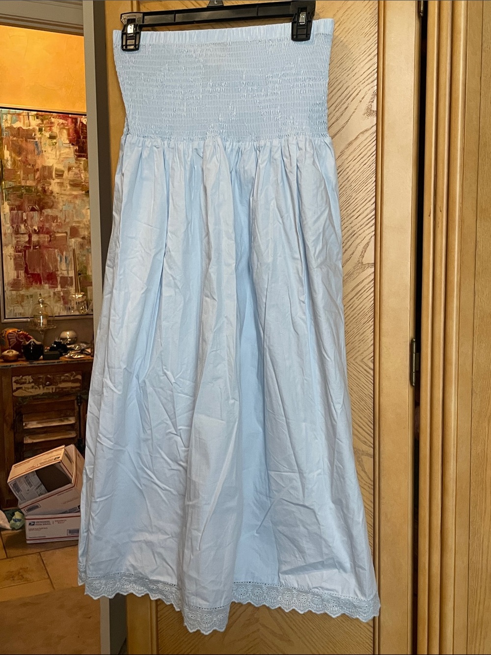 Kourt baby blue sundress size xs